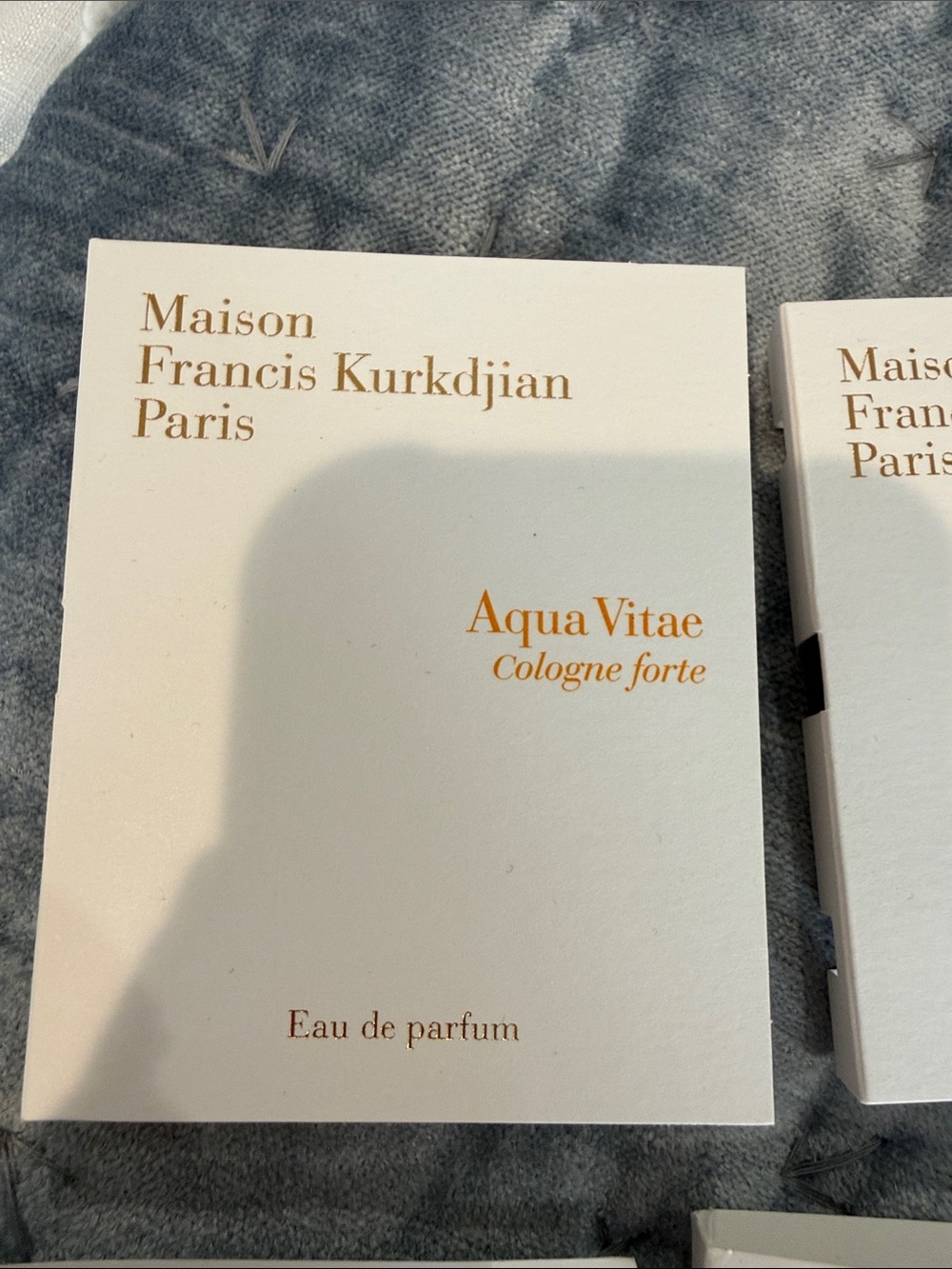 Maison Francis Kurkdjian Parfum - Samples & Aqua Universalis candle - Picture 5 of 6